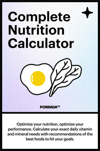 Complete Nutrition Calculator